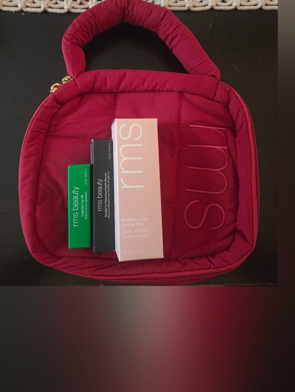 RMS Beauty 4 Piece Gift Set with Travel Bag